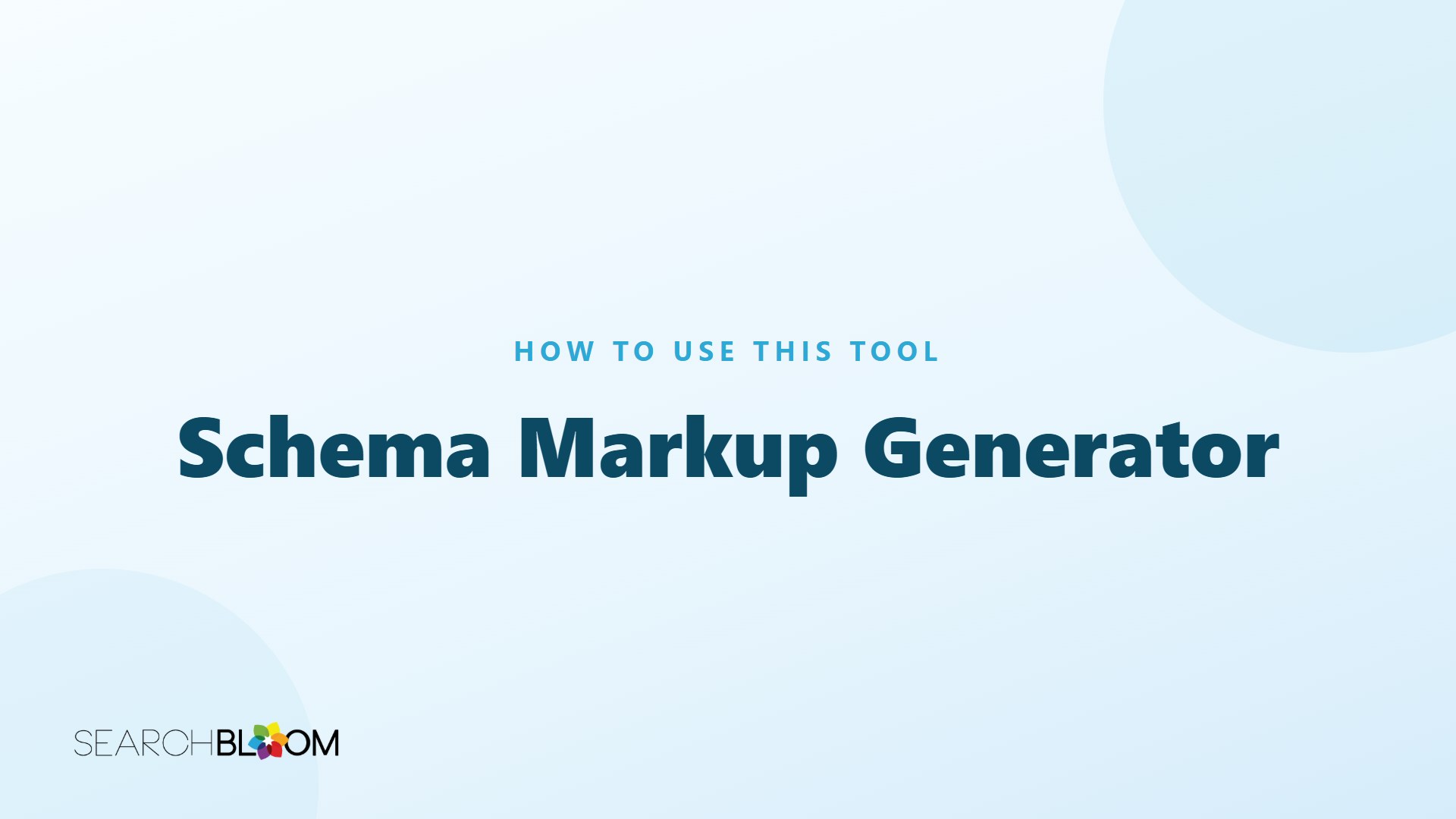 How to use this tool tutorial video
