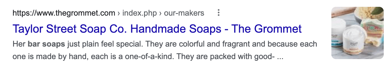soap meta description
