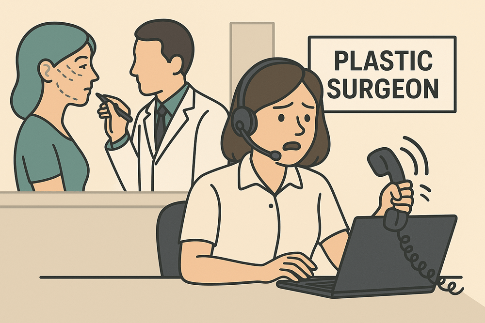 Plastic Surgeon office busy because of Searchbloom's Local SEO Service